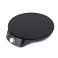 Non -Stick -12 -Zoll -Aluminium Hot Plate Electric Gripe Crepe Maker Cooktop mit LED -Indikatorlichtern Verstellbare Temperatur